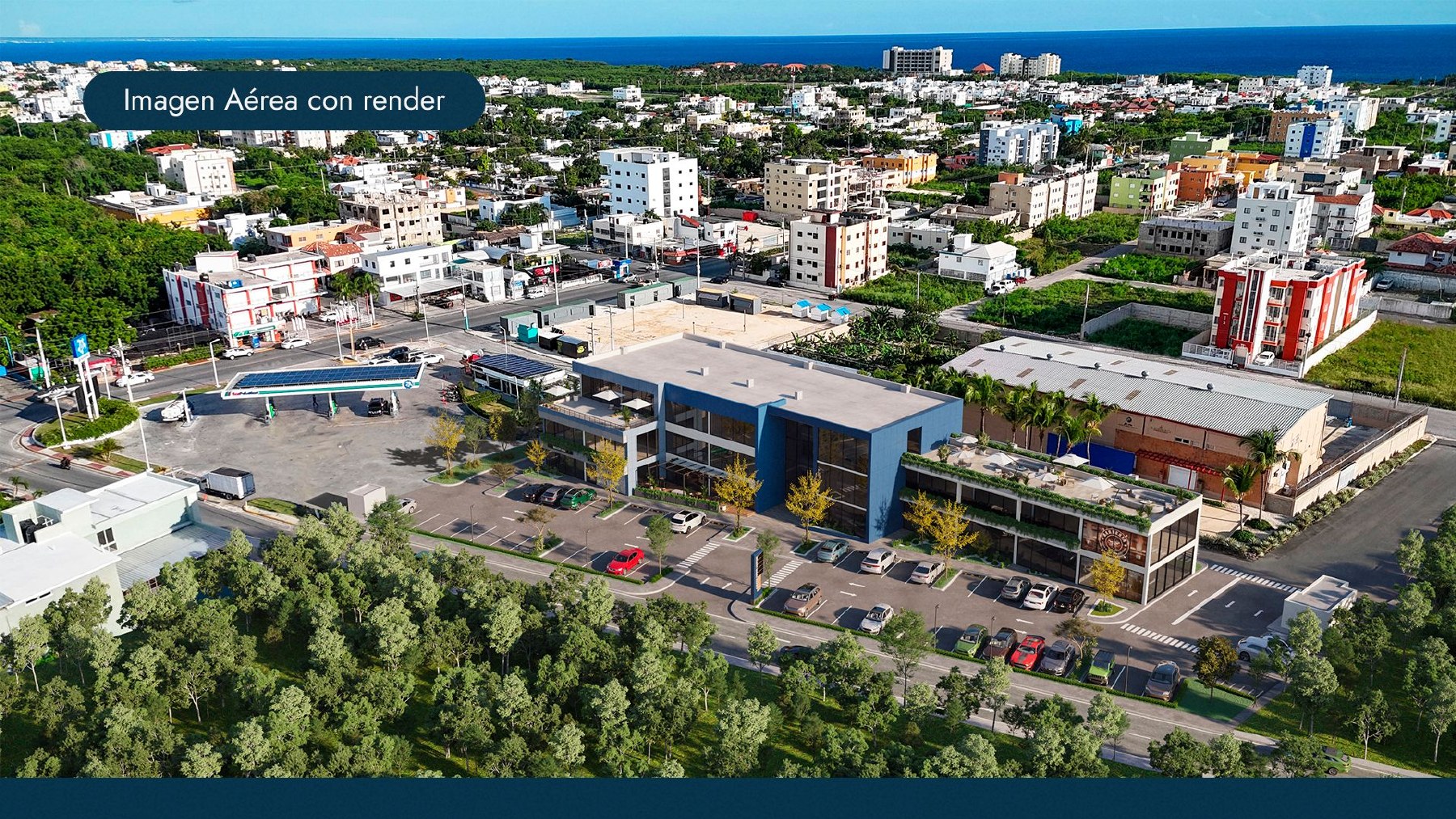 Ubicación de Caleta Town Center en Caleta